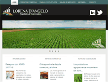 Tablet Screenshot of lorenadangelo.com